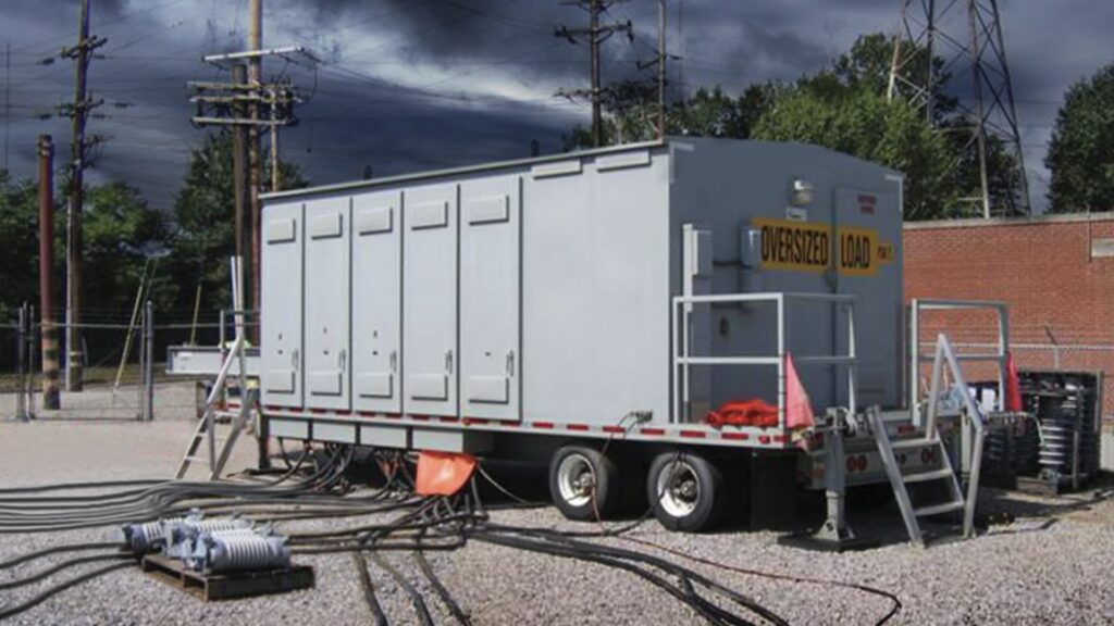 emergency mobile substations